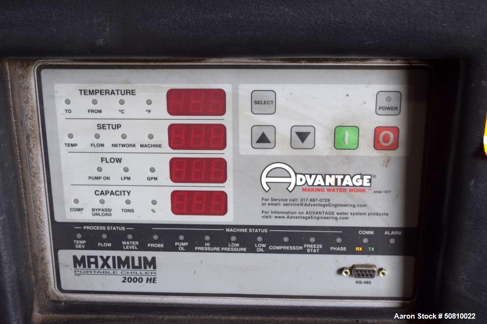 Used Advantage Maximum Series Portable Air Cooled Chiller