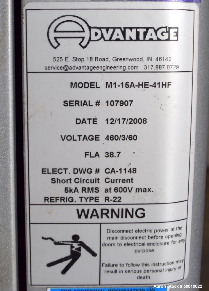 Used Advantage Maximum Series Portable Air Cooled Chiller