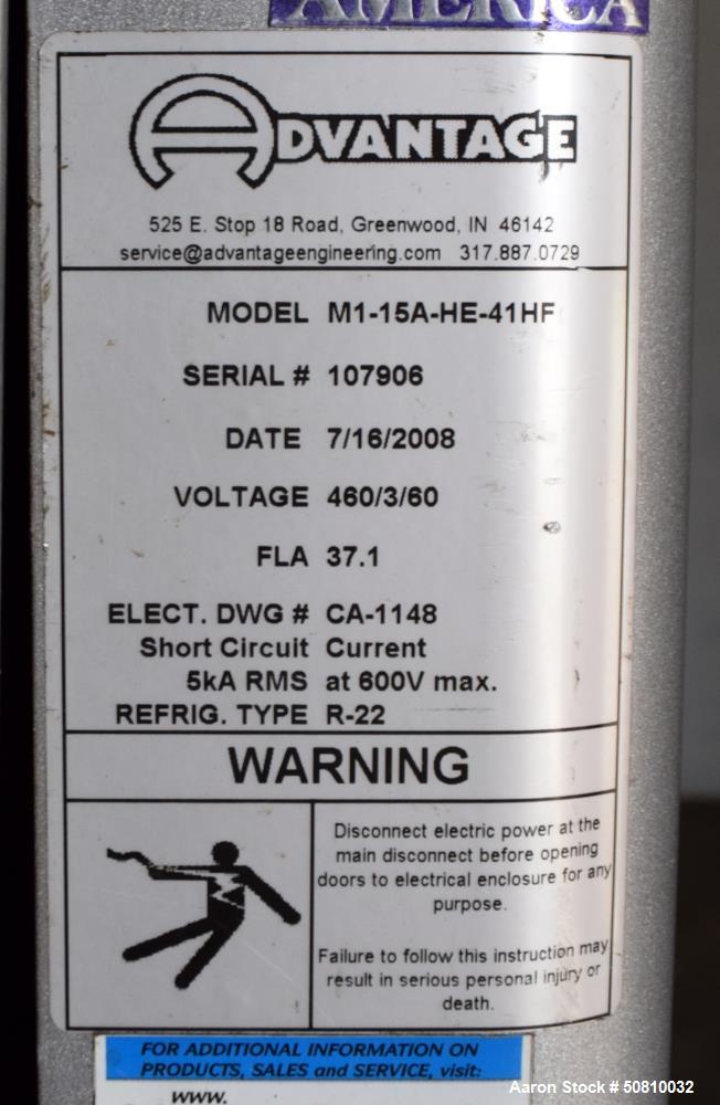 Used Advantage Maximum Series Portable Air Cooled Chiller