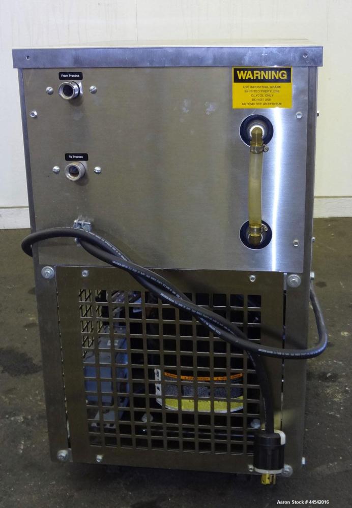 Used- Advantage Air Cooled Portable Water Chiller, 0.75 Tons, Model M1-.75A. 1/60/115 Volt. Built 2008.