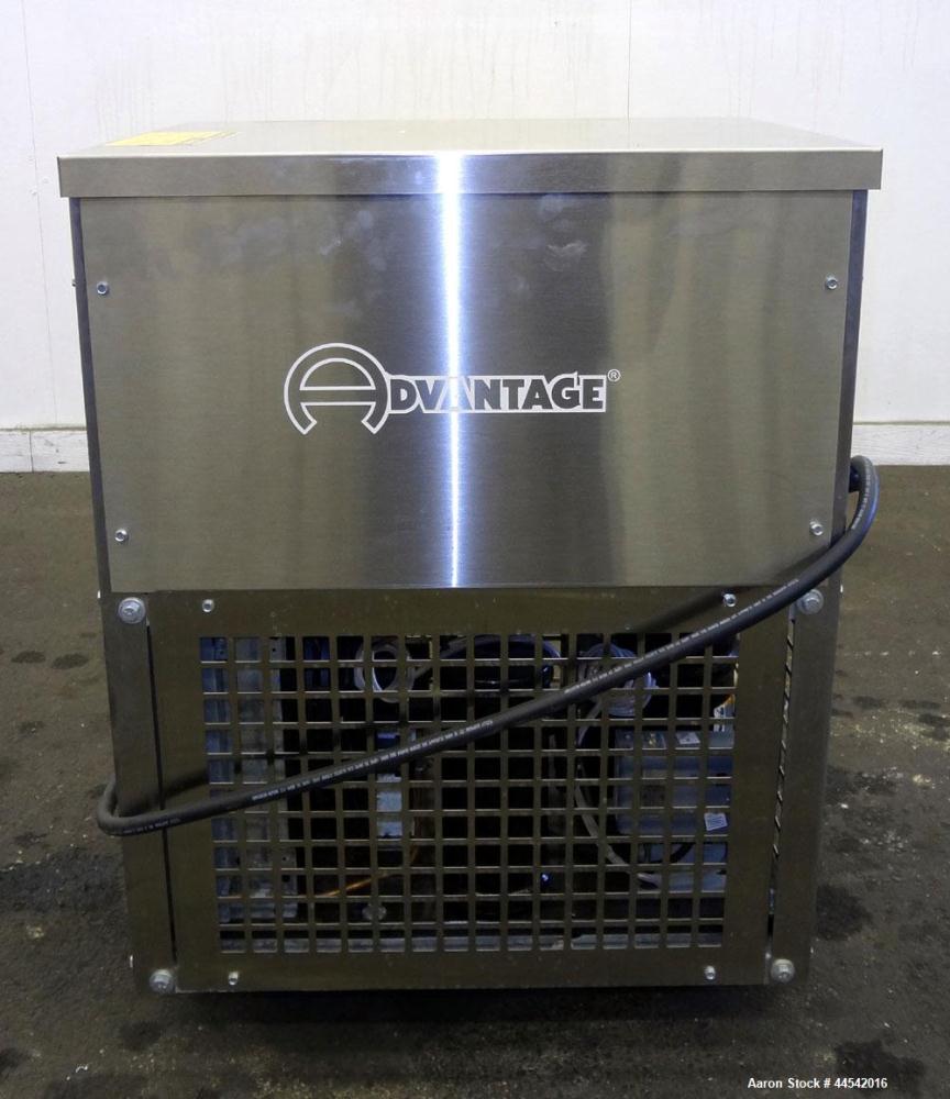 Used- Advantage Air Cooled Portable Water Chiller, 0.75 Tons, Model M1-.75A. 1/60/115 Volt. Built 2008.