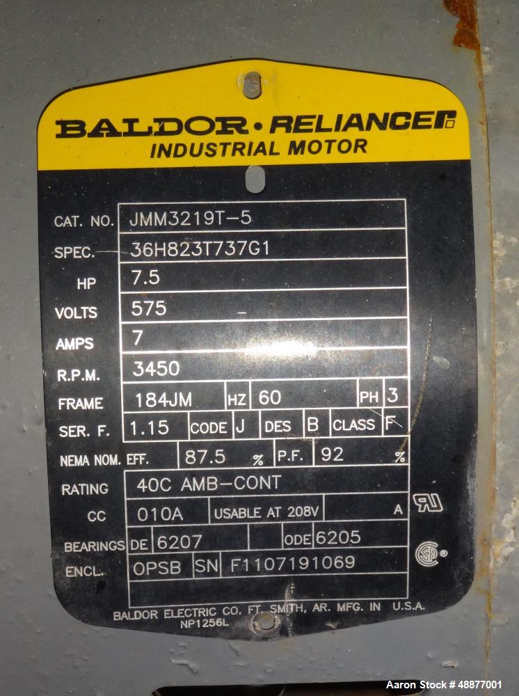 Used Advantage Chiller, Model OACS-120D-MZC-2P.