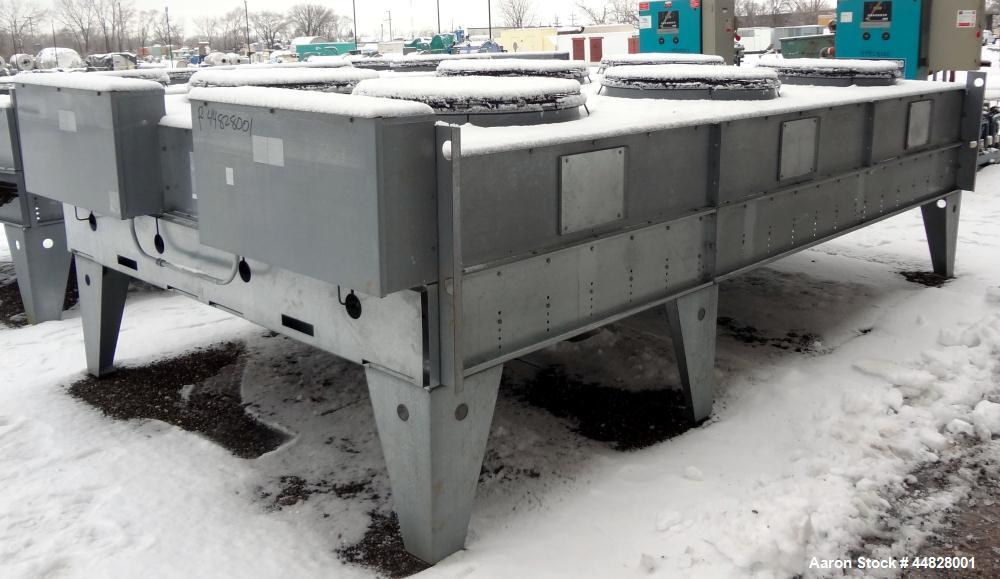 Used Berg Chilling Systems Air Cooled Chiller Package, 48.5 Ton Cooling, Capacity, Model ASR-60-2/1. Consists of: (2) Copelamatic model 6DY-3000TSE-3 semi-hermetic compressors, serial# CCE0112321, CC...