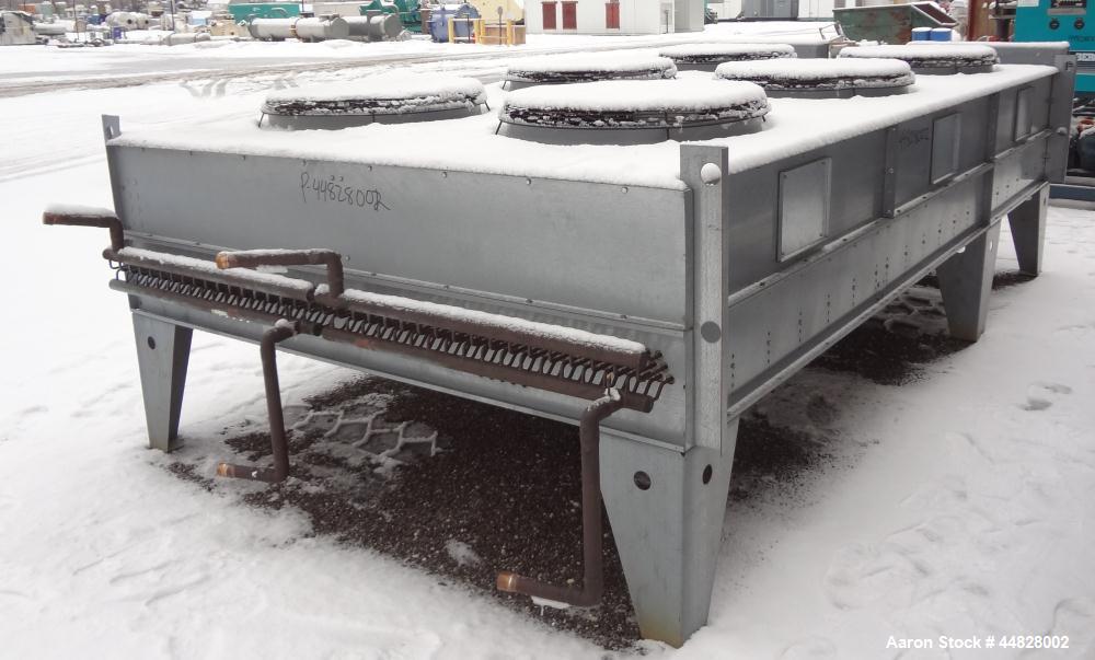 Used Berg Chilling Systems Air Cooled Chiller Package, 48.5 Ton Cooling, Capacity, Model ASR-60-2/1. Consists of: (2) Copelamatic model 6DY-3000TSE-3 semi-hermetic compressors, serial# CCE0112321, CC...