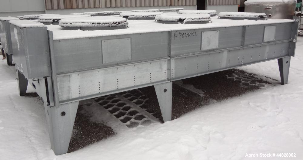 Used Berg Chilling Systems Air Cooled Chiller Package, 48.5 Ton Cooling, Capacity, Model ASR-60-2/1. Consists of: (2) Copelamatic model 6DY-3000TSE-3 semi-hermetic compressors, serial# CCE0112321, CC...