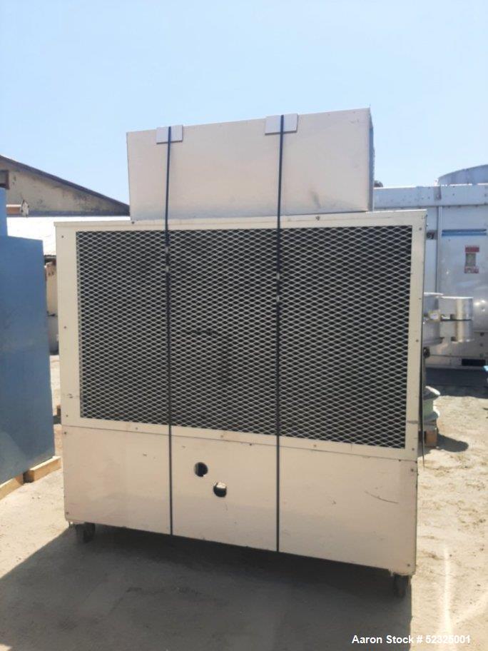 Used- Budzar Industries Portable Air-Cooled Chiller, Model AC-15-FCB-70-00-000. Rated for 15.4 tons nominal capacity. Pump 4...