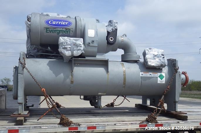 Used-  Carrier 380 Nominal Ton Water Cooled Centrifugal Chiller, Model 19XR-2222294BHH64. Designed for 460/3/60 volt operati...