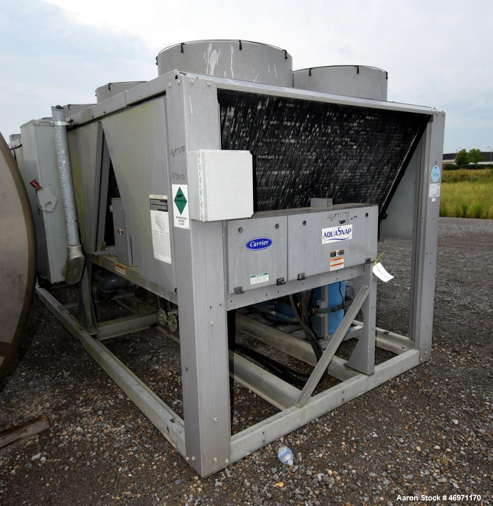 Used Carrier AquaSnap Air Cooled Chiller, Model 30RBA21062-OD-3.