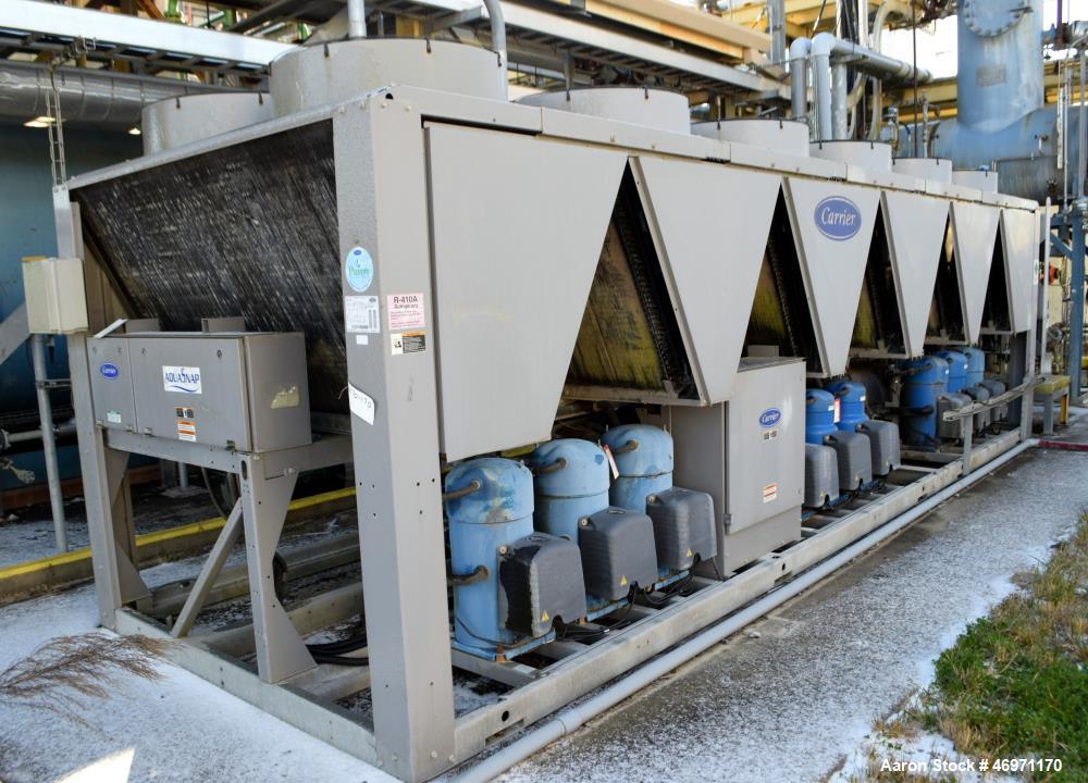 Used Carrier AquaSnap Air Cooled Chiller, Model 30RBA21062-OD-3.