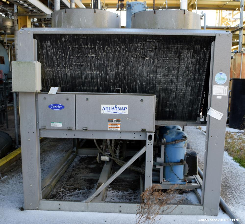 Used Carrier AquaSnap Air Cooled Chiller, Model 30RBA21062-OD-3.