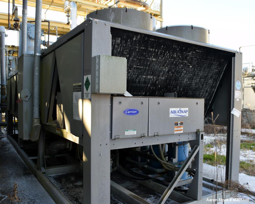 Used- Carrier AquaSnap Air Cooled Chiller, Model 30RBA21062-OD-3.