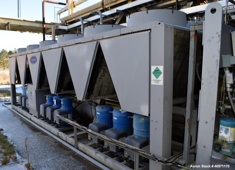 Used Carrier AquaSnap Air Cooled Chiller, Model 30RBA21062-OD-3.