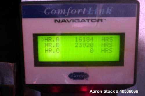 Used Carrier Air Cooled Screw Chiller, Model 30XAA1807F02X03.