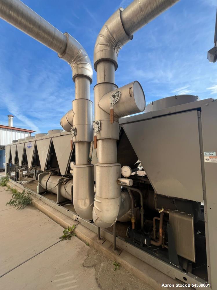 Used Approximately 300 Ton, Carrier AquaForce Air-Cooled Screw Chiller, Model 30XAB30064-0FSXM