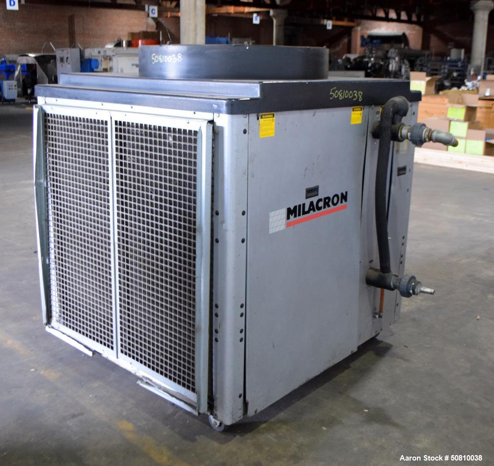 Used Milacron Portable Air Cooled Chiller, Approximate 14.5 Tons, Model MCA-15-