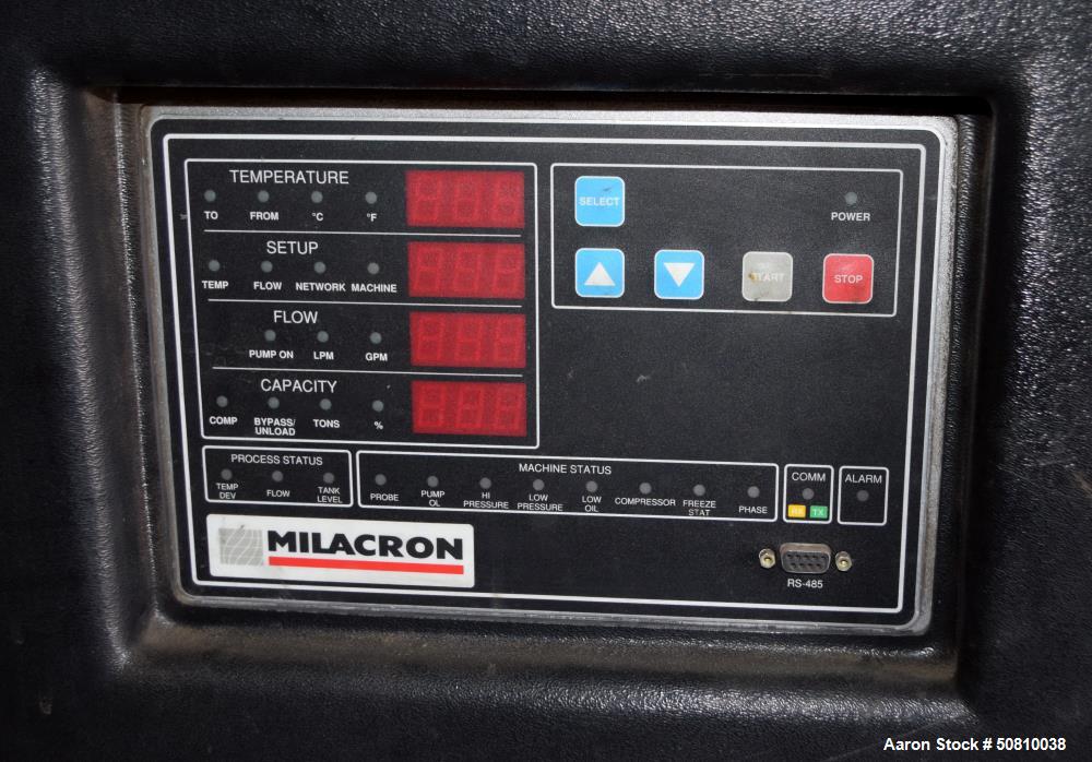 Used Milacron Portable Air Cooled Chiller, Approximate 14.5 Tons, Model MCA-15-
