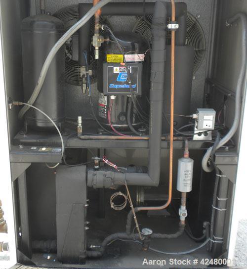 Used Conair PC Series Air Cooled Chiller, Model PCA10. Nominal capacity 8.75-9.90 tons. 3/60/460 volt, 25 amps. Includes a control panel.