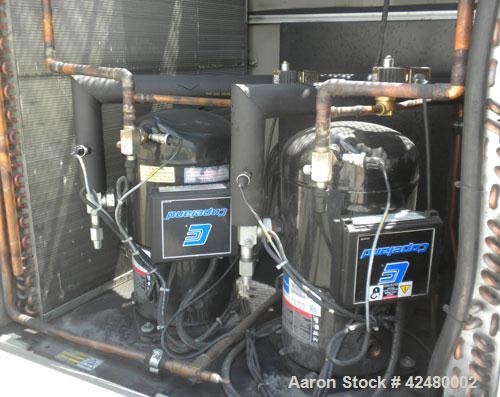 Used Conair PC Series Air Cooled Portable Chiller, Model PCA20. Nominal capacity 19.0-19.9 tons. 3/60/460 volt, 51 amps. Includes a control panel.
