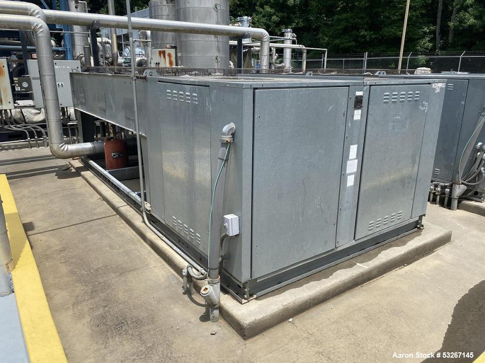 Used National Refrigeration & Air Conditioning Air-Cooled Condenser Chiller – Rotary Screw Compressor Cooling System