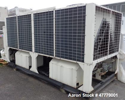 Used Hitachi H Series Air Cooled Chiller, Approximate 103 Tons