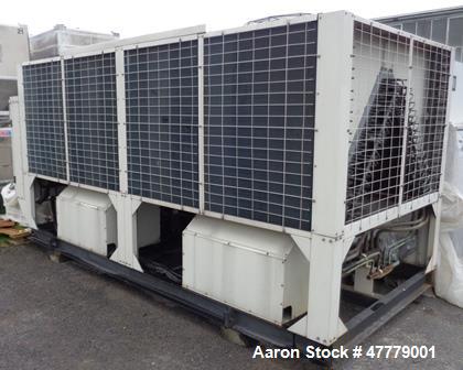 Used- Hitachi H Series Air Cooled Chiller, Approximate 103 Tons