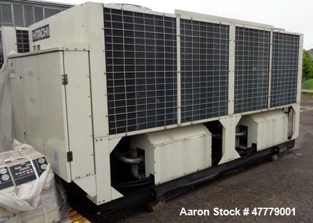 Used- Hitachi H Series Air Cooled Chiller, Approximate 103 Tons