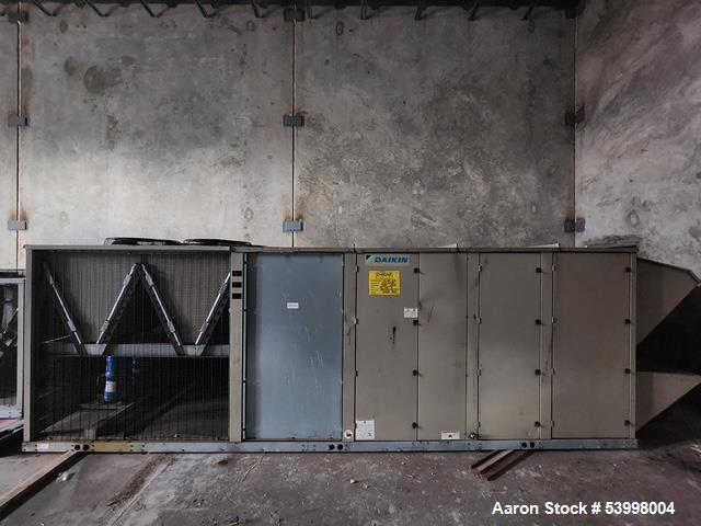 Used Daikin 50 Ton Rooftop Refrigeration Chiller – Model MPS050FY3PV1DYRY-A, R410A, Never Installed