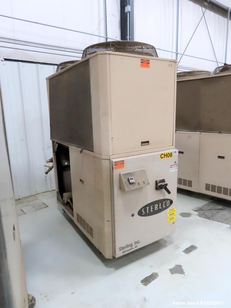 Used Sterlco Portable Air Cooled Packaged Chiller