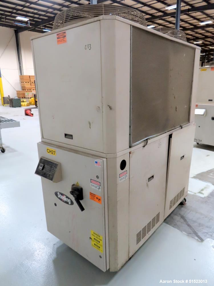 Used Sterlco Portable Air Cooled Packaged Chiller