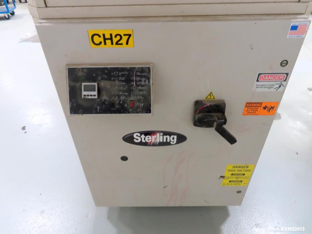 Used Sterlco Portable Air Cooled Packaged Chiller