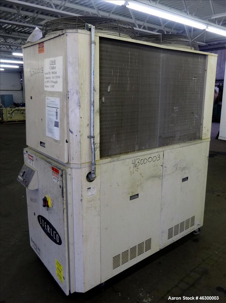 Used Sterlco Portable Chiller, Model SMCA 15, Air Cooled.