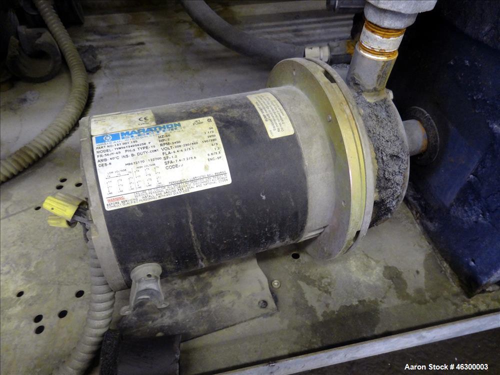 Used Sterlco Portable Chiller, Model SMCA 15, Air Cooled.