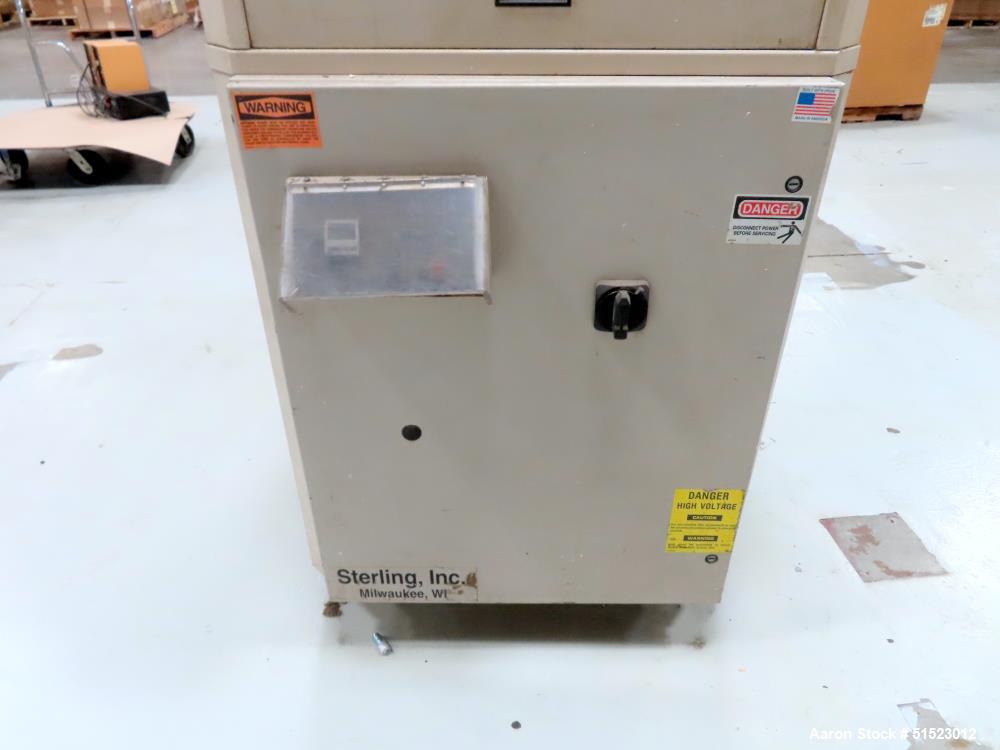 Used Sterlco Portable Air Cooled Packaged Chiller