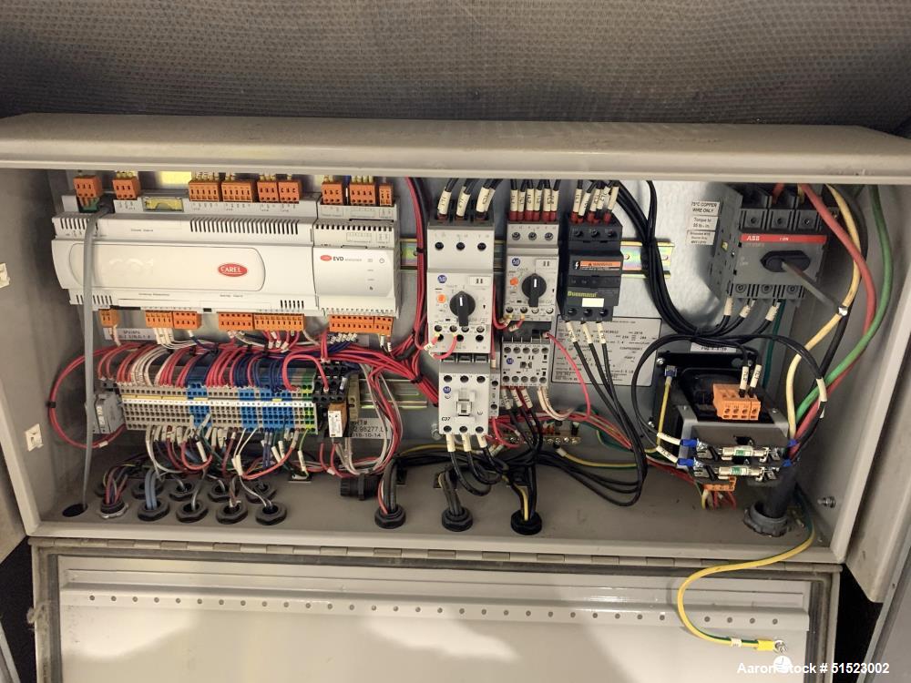 Used Sterling GP Series Portable Air Cooled Packaged Chiller, Model GPAC-20.  5.2 Tons Cooling Capacity at 50 Degrees LFT, Max Temperature 80 F, R410A Refrigerant Type.  Includes H3 Display with Magn...