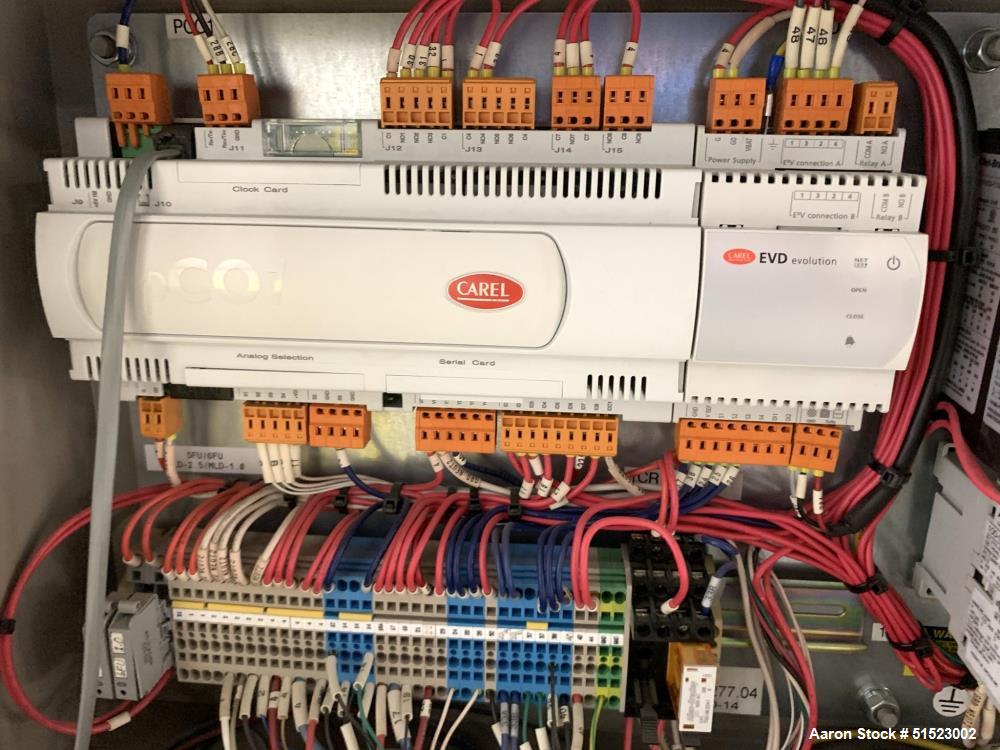 Used Sterling GP Series Portable Air Cooled Packaged Chiller, Model GPAC-20.  5.2 Tons Cooling Capacity at 50 Degrees LFT, Max Temperature 80 F, R410A Refrigerant Type.  Includes H3 Display with Magn...