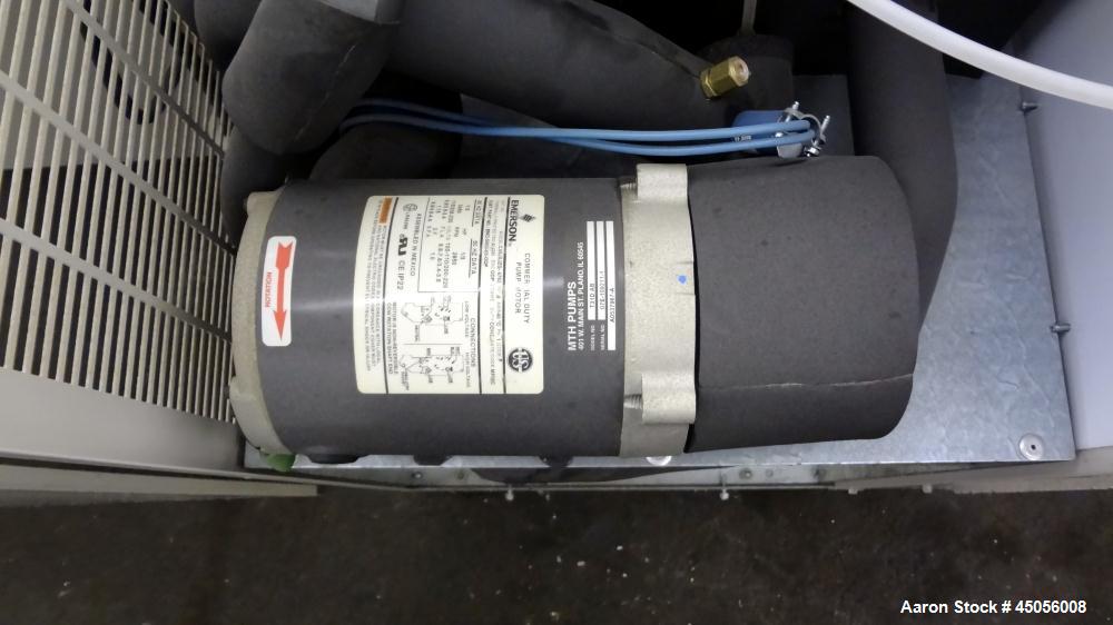 Unused- Sterlco Portable Chiller, Model SMCA 100, Nominal 1.6 Tons, Air Cooled. Gallons per minute 2.0 to 4.8, psig range 2.5 to 5, temperature range 30 to 65 degrees F. 2 Pound charge of R-134A refr...