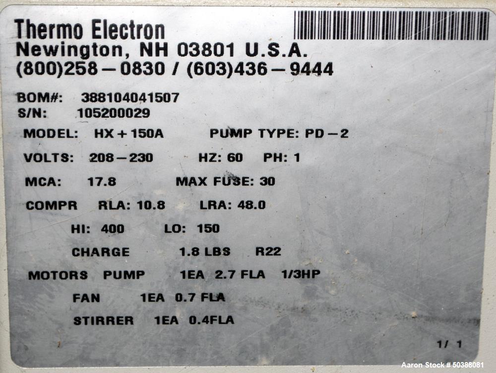 Used Thermo Electron Neslab Recirculating Chiller, 1.2 Tons