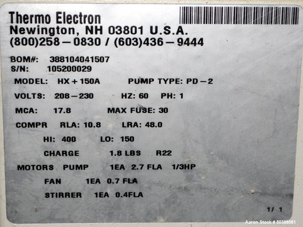 Used- Thermo Electron Neslab Recirculating Chiller, 1.2 Tons