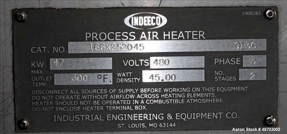 Used Titan Air Incorporated Process Heat/Cool Unit