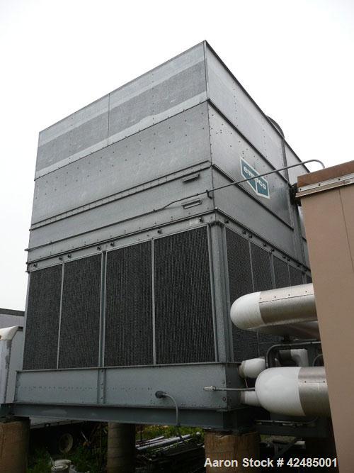 Used Trane Horizon 600 Ton Absorption Series Single Stage Absorption Liquid Chiller, model ABSD600. 3/60/480V. Max inlet 150 psig hot water. Total hours 1522. Built 2002.