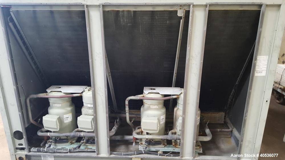 Used 60 Nominal Ton Trane Air Cooled Chiller.