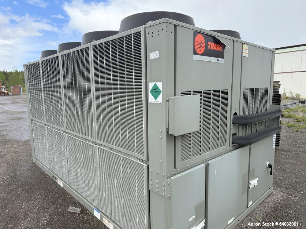 Unused Trane CGAM120G Air-Cooled Scroll Chiller – 120 Ton, R-410A, 575V, 2019 Build