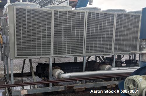 Used Trane 100-ton Air-Cooled Chiller Package.