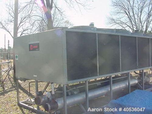 Used-125 Nominal ton Trane chiller, model RTAA125RTAA125AA125AYN01A0300BN. Air cooled screw chiller designed for 200/3/60 vo...