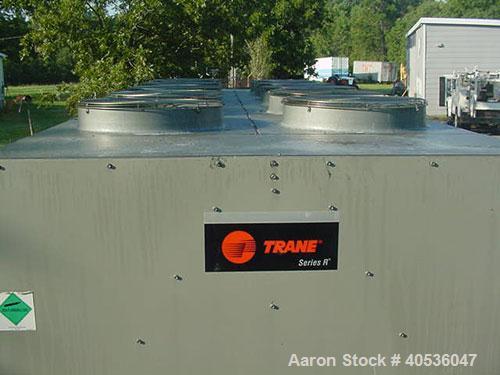 Used-125 Nominal ton Trane chiller, model RTAA125RTAA125AA125AYN01A0300BN. Air cooled screw chiller designed for 200/3/60 vo...