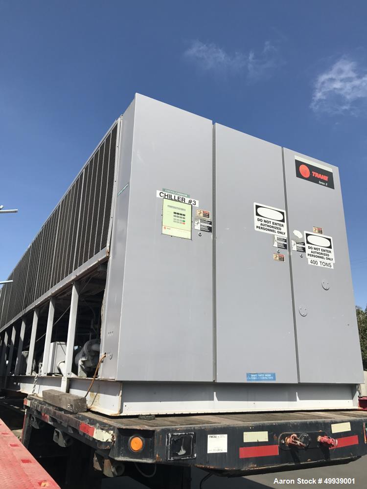 Used Trane Air Cooler Chiller, Model RTAA4004XM03BIDIBGKM.