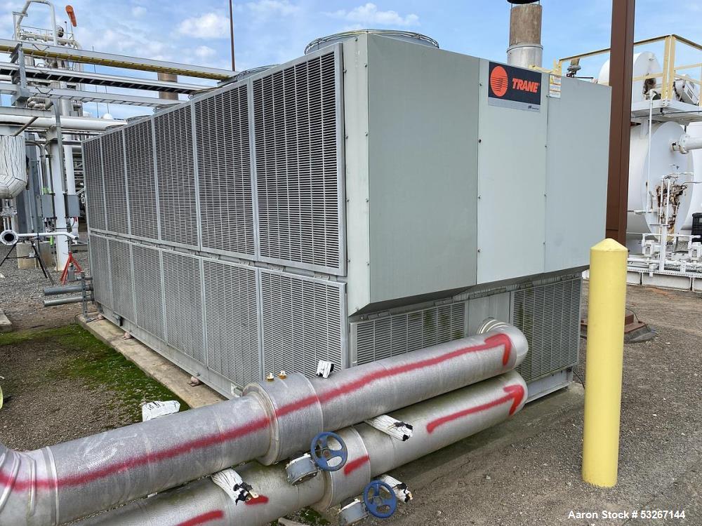 Used Trane RTAC 185 Ton Air-Cooled Chiller – Dual Compressor Industrial Cooling System