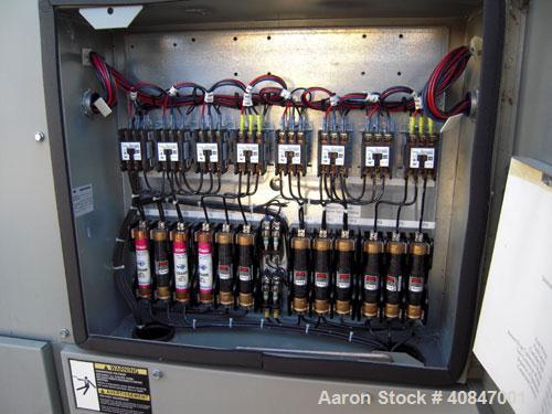 Used Trane Air Cooled Chiller, 250 Tons, Model RTAC2504UDONUAFNN1NY1TENBAONN1ONROFXN, manufactured in 2002. Designed for 460/3/60 volt operation with less than 10,000 run hours since new and includes...