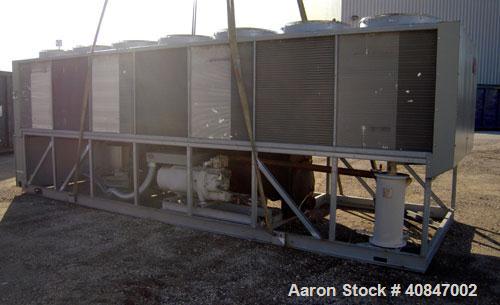 Used Trane Air Cooled Chiller, 250 Ton, Model RTAC2504UDONUAFNN1NY1TENBAONN1ONROFXN, manufactured in 2002. Designed for 460/3/60 volt operation with less than 10,000 run hours since new and includes ...