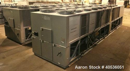 Used Trane Air Cooled Screw Chiller, Model RTAC300.  Less than 6,000 hours.